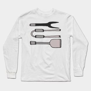 Barbecue Utensils Long Sleeve T-Shirt